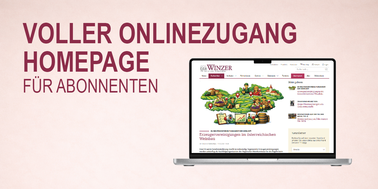 Der Winzer Gratiszugang Abonnenten